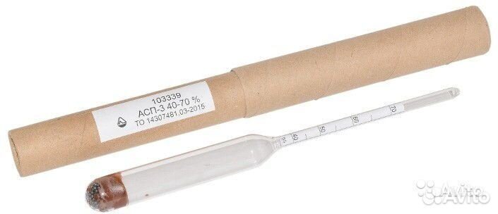 Ареометр-спиртомер 40-70 градусов Гост