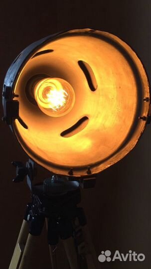 Лофт прожектор на штативе СССР