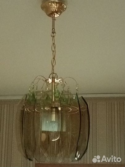 Люстра потолочная бу