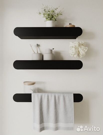 Полки для ванной комнаты новые