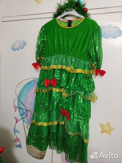 Новогодний костюм ëлочка