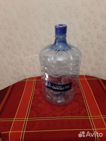 Бутылка для воды. Количество не ограничено