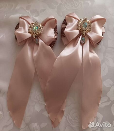 Бантики для девочек ручной работы