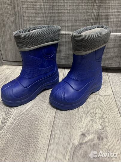 Детские резиновые сапоги