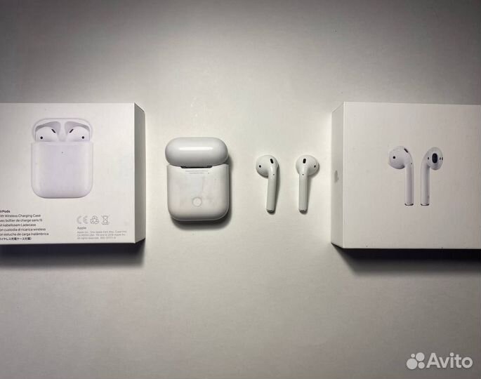 Оригинальные наушники apple airpods 2