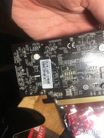 Видеокарта amd Radeon RX 550