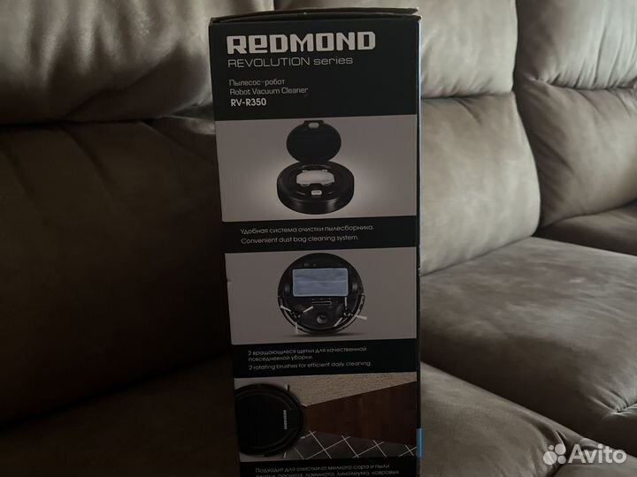 Робот пылесос redmond rv r350