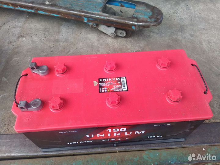 Акб 190Ач под Болт на Камаз