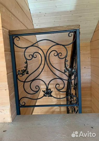 Металлокаркас для лестницы 