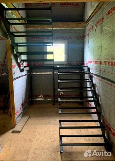 Лестницы с поворотом под ключ