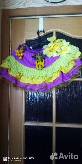 Костюм для танцев, шоу балета, ламбада