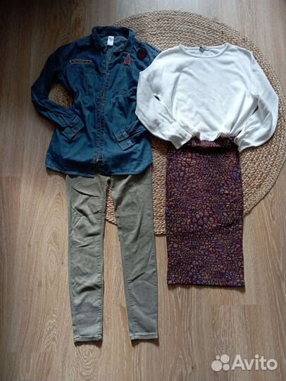 Большой пакет фирменной женской одежды 42 р