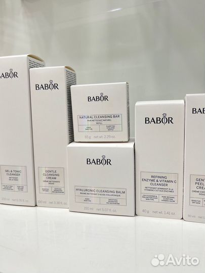 Babor очищение для лица-пенка, мусс, тоник, пудра