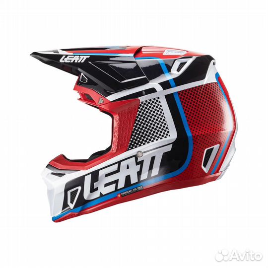 Композитный Шлем Leatt Moto 8.5 Helmet Kit Red V24