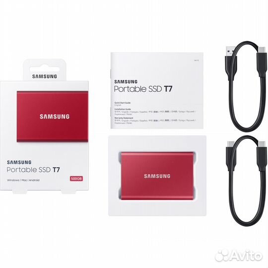 Внешний SSD-накопитель 500Gb Samsung T7 #318238
