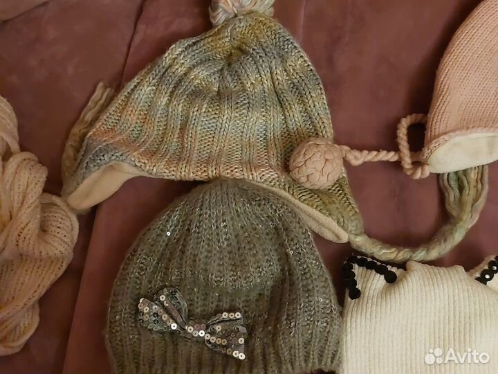 Шапка и перчатки