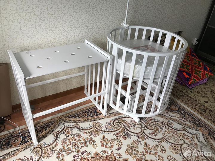 Кровать Овальная Северянка 3 белая Новая в упаковк