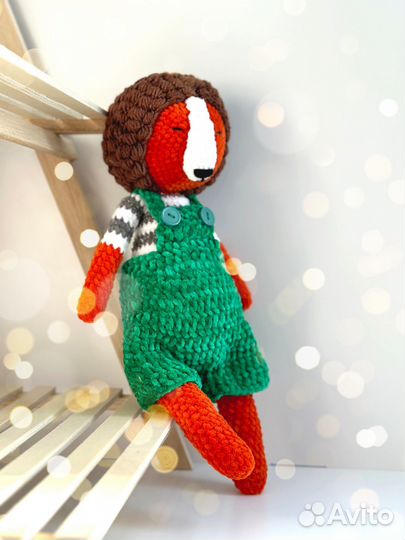 Мягкая игрушка лев