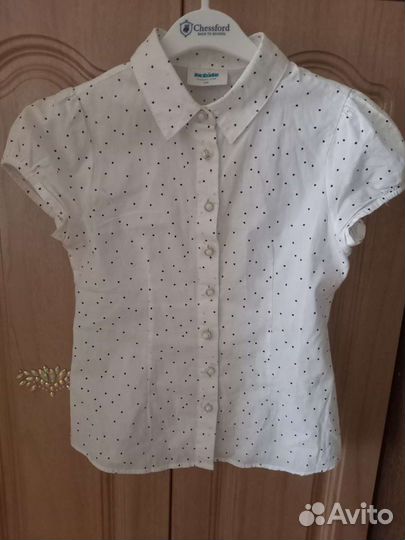 Блузки школьные фирма Акула 2вида