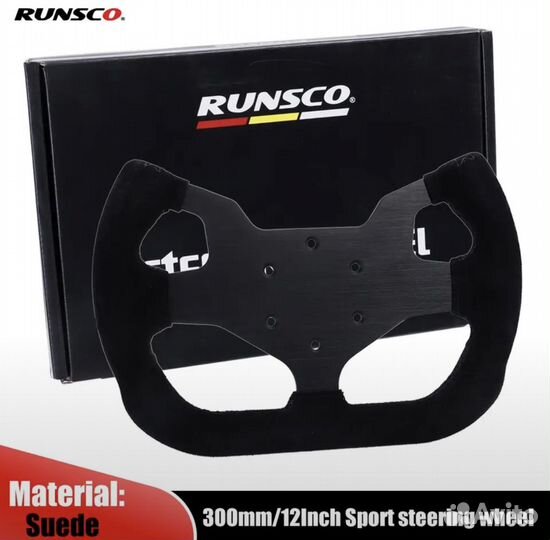 Накладка Runsco для рулей Fanatec, Simagic, Moza