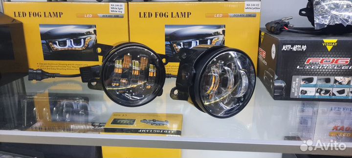 Светодиодные противотуманные фары Рено Дастер 70W