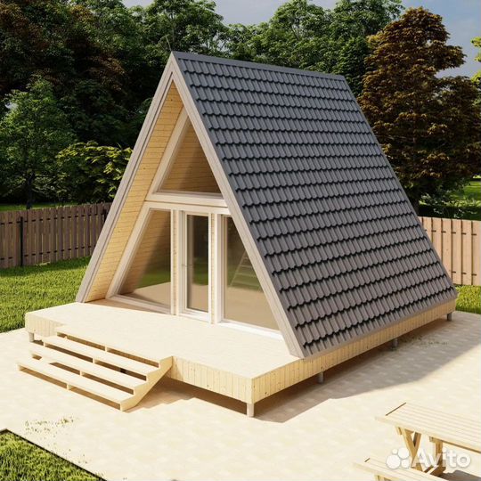 Строительство барнхаусов,а-фреймов,срубов,мебель