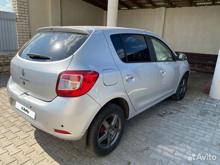 Renault Sandero 1.6 МТ, 2015, 96 000 км