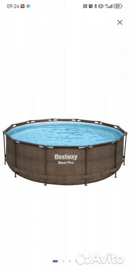 Каркасный бассейн Bestway Steel pro 305х305х100