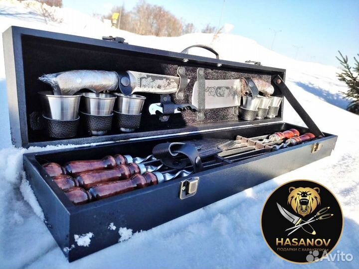 Шашлычный подарочный набор