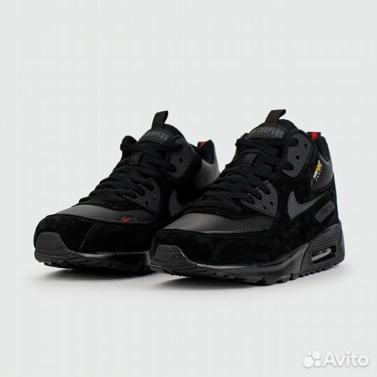 Nike Air Max 90 Mid Black with Fur