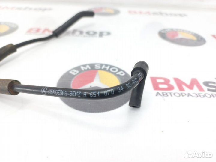 Трубка вакуумная Mercedes Benz C220D W205 651.921