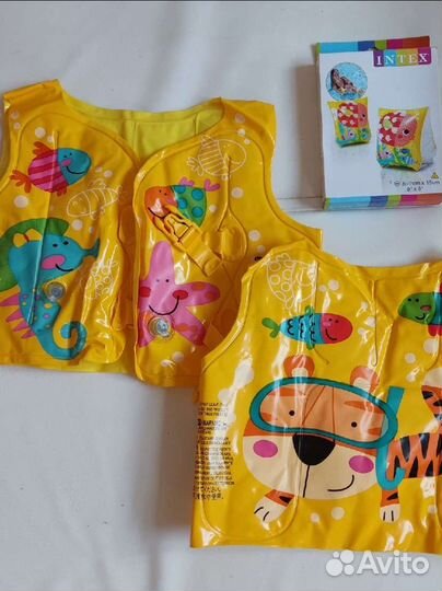 Жилет надувной intex