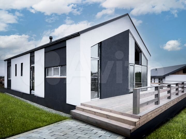 Дом 100 м² на участке 9 сот.