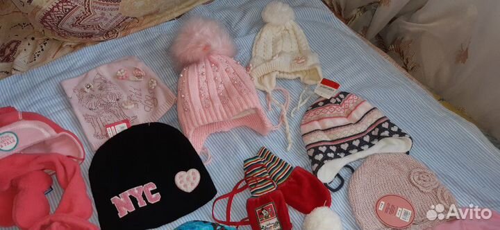 Шапки на девочку