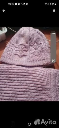 Шапка и шарф