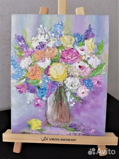 Картина маслом Букет цветов