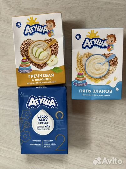 Детское питание Агуша