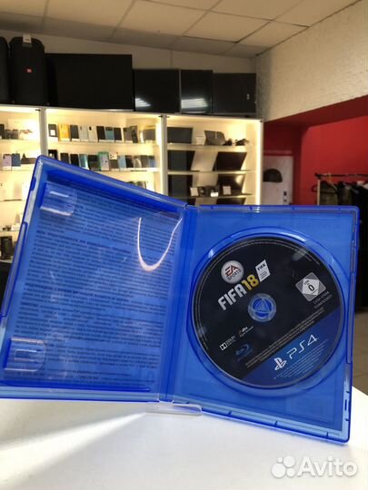 Fifa 18 PS4 диск
