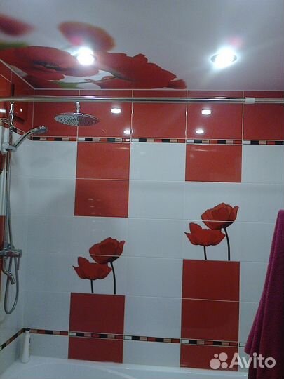 Укладка кафельной плитки (плиточник) Мозайка