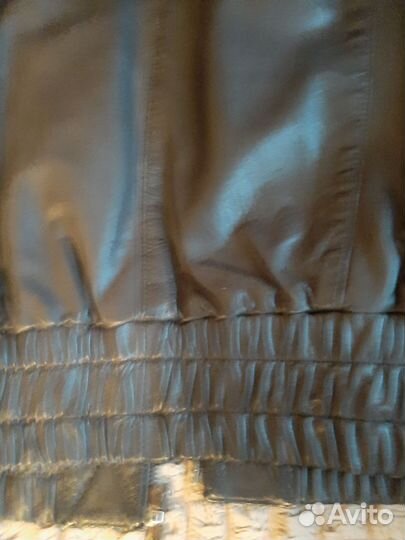 Куртка кожаная женская 48 размер