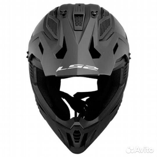 LS2 MX708 Fast II full face helmet Черный (размер: