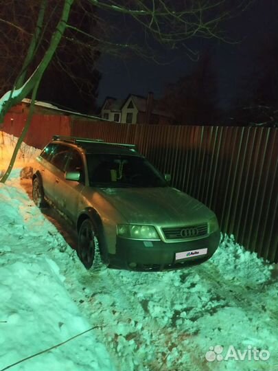 Audi A6 Allroad Quattro 2.5 AT, 2001, 442 000 км