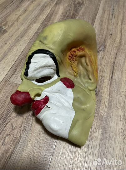 Маска клоуна латекс
