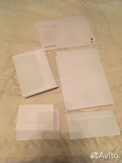 Конверты почтовые