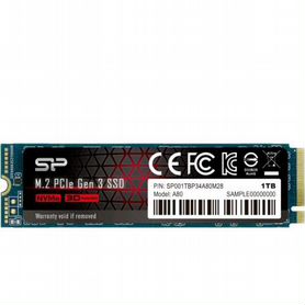 SSD накопитель Silicon Power Ace A80 M.2 2280 1 тб