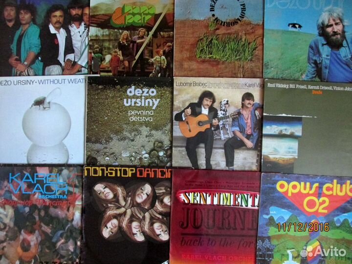 Виниловая коллекция-Чехословакия