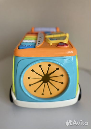 Развивающие игрушки, автобус сортер музыкальный