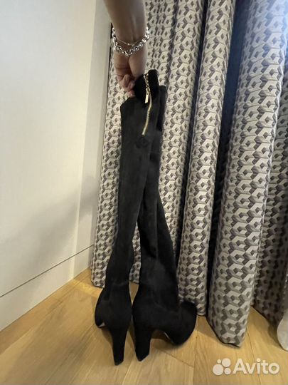 Сапоги женские ботфорты 41