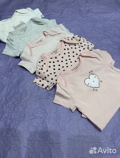 Боди для девочки, 62 размер