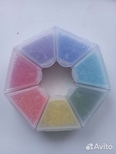 Набор бисера 7 цветов